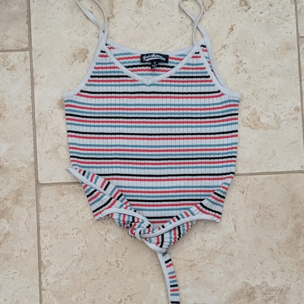 Freshman 1996 striped sweater tank